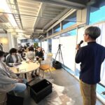 第2回まちカフェ、川邉院長あいさつ